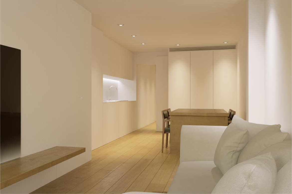 Vivienda entre Medianeras